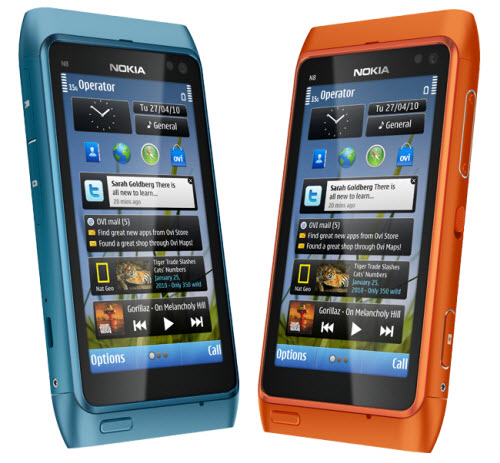 fotky telefonu Nokia N8